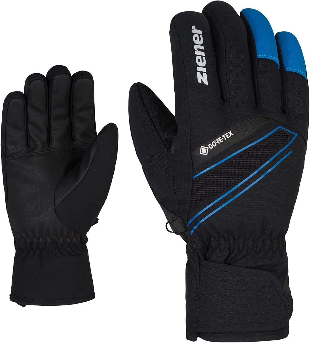 Ziener Herren Gunar Ski-Handschuhe/Wintersport | wasserdicht, atmungsaktiv, warm, Gore-Tex 9 black.p