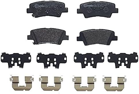 Bremsbeläge Hinten von Brembo mit Zubehör (P 30 103) Bremsbelagsatz Bremsanlage Scheibenbremsbelagsa