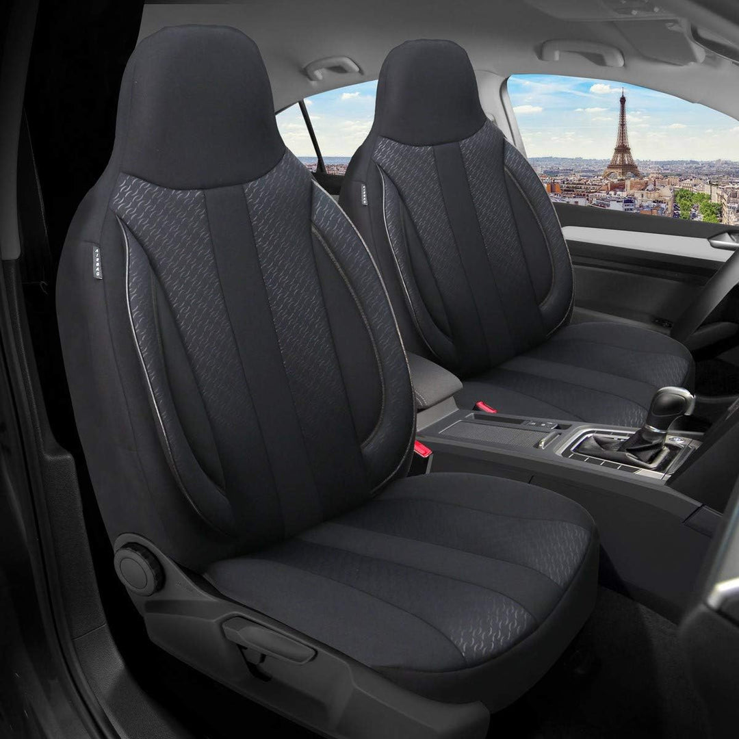 BREMER SITZBEZÜGE Mass Piloten Auto Schonbezüge kompatibel mit Mitsubishi Eclipse Cross Fahrer & Bei