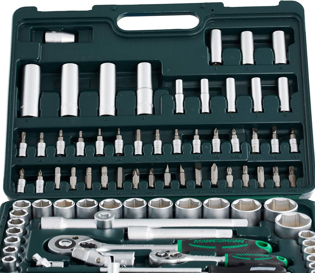 Mannesmann Allround M98410 Steckschlüsselsatz 94 tlg. Single, Single