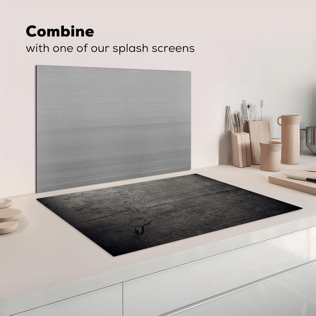 KitchenYeah© Herdabdeckplatte Einteilig Küche Herdabdeckung Ceranfeld Herdabdeckplatten Anti Rutsch