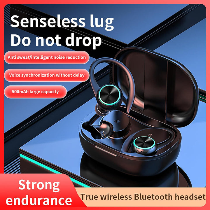 Sportkopfhörer Bluetooth Bügelkopfhörer In Ear Kopfhörer Noise Cancelling Kopfhoerer Inear Earbuds W
