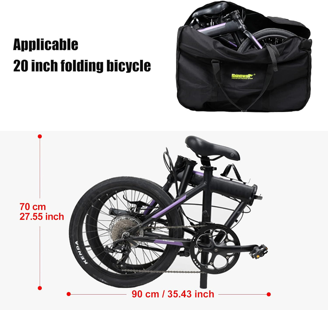 BAIGIO Fahrrad Transporttasche Wasserdicht Tragetasche Fahrrad Transport Abwahrungstasche für 20 Zol