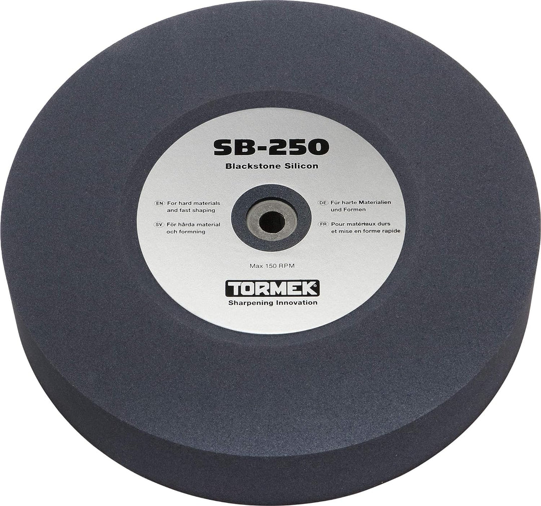 Tormek Blackstone Silicone Grindstone SB-250 Der Silikon-Blackstone Schärfer, der speziell für Hochg