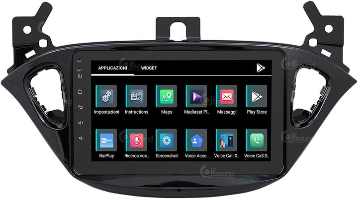Costum fit Autoradio für Opel Corsa E Android GPS Bluetooth WiFi Dab USB Full HD Touchscreen Display