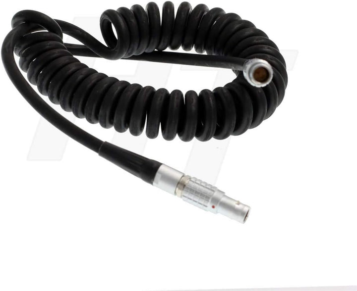 HangTon 2 Pin auf 2 Pin Power Coiled Kabel für ARRI Alexa Transvideo Monitor Teradek Bond
