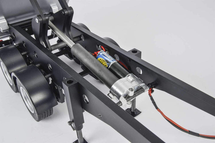 CARSON 500907312 - 1:14 2-Achs Muldenkipper Sattelauflieger, RC-Truck, Ersatzteile, Tuningteile, Zub