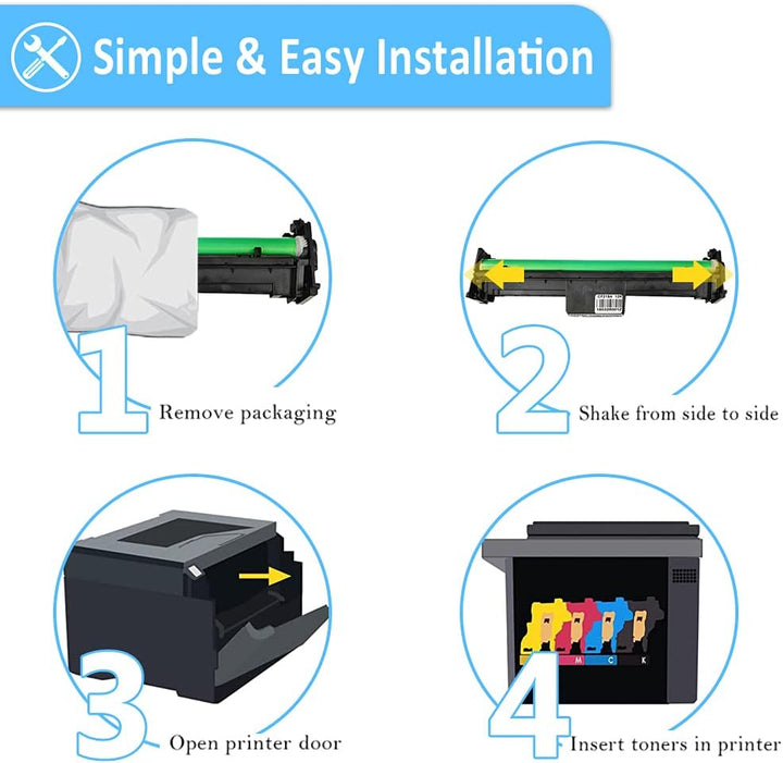 Kompatible Trommelkartusche 19A CF219A Schwarz Ersatz für HP Laserjet Pro M102a M102w, MFP M130fn M1