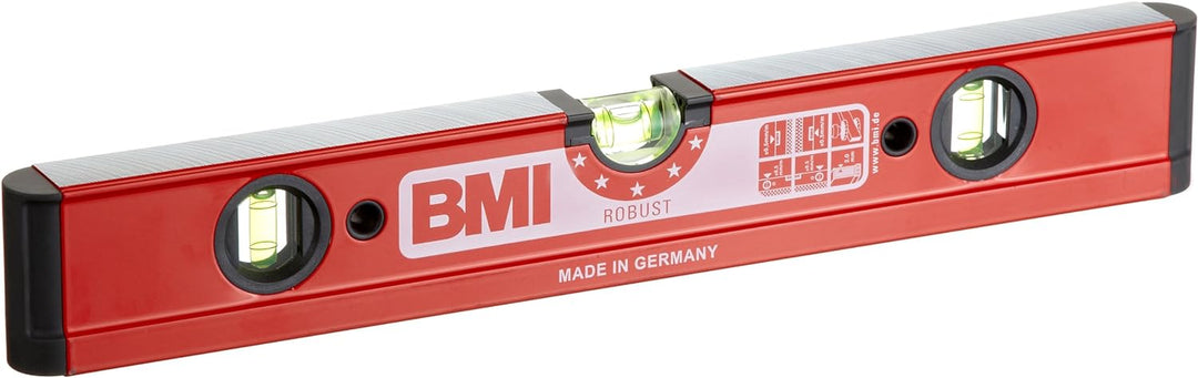 BMI 698040 Wasserwaage Robust, Länge 40 cm, pulverbeschichtet