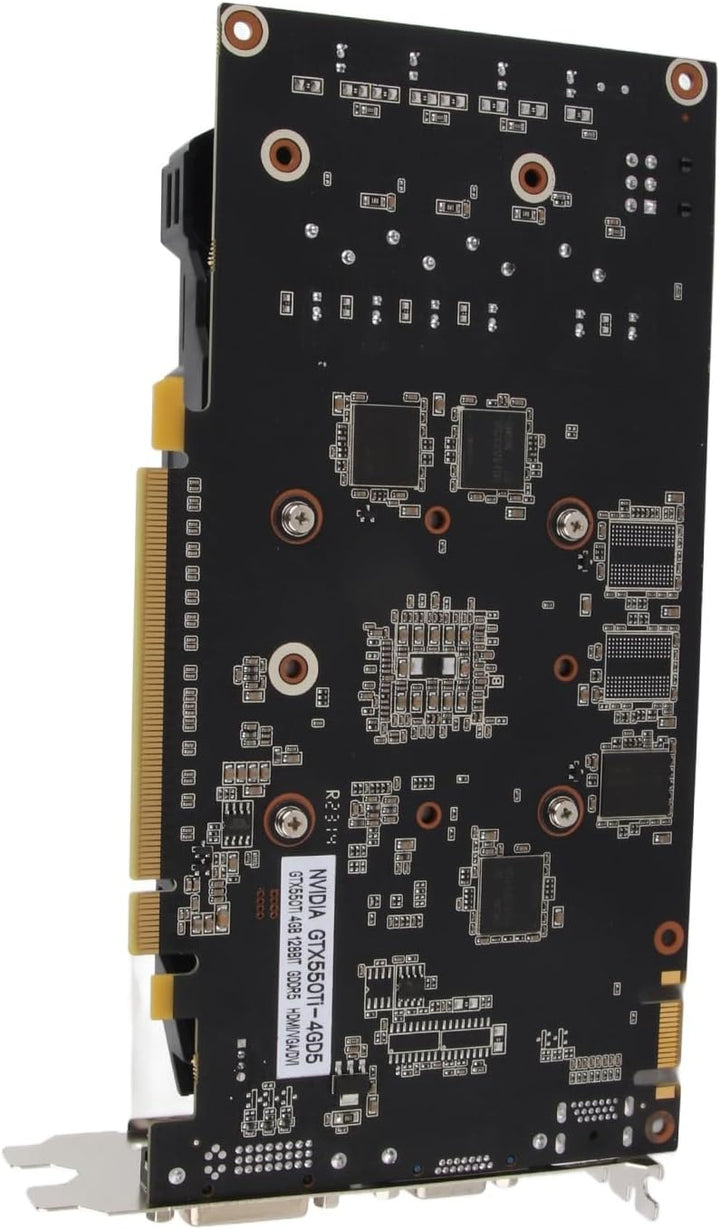 Annadue Gaming Grafikkarte, GTX550Ti 4GB 128BIT GDDR5 PCIE 2.0 Grafikkarte, HDMI VGA DVI Ausgang, 34