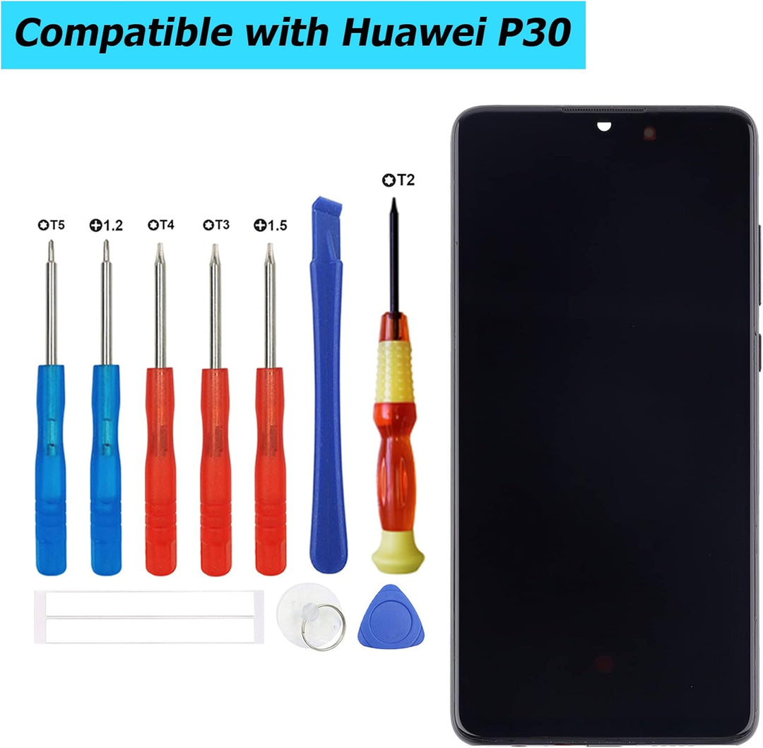 Vvsialeek Neu Ersatz OLED Display Kompatibel Für Huawei P30 ELE-L29 ELE-L09 ELE-L04 ELE-AL00 LCD Tou