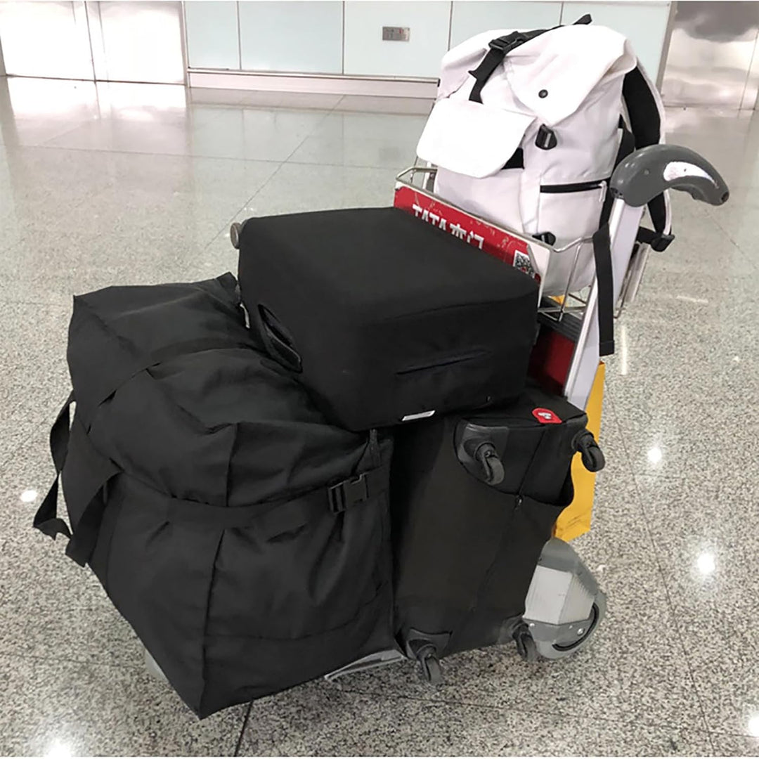 Reisetasche Extra Gross, Faltbare 900d Oxford Heavy-Duty Duffle Bag für Urlaub, Camping, Umzug, Zelt