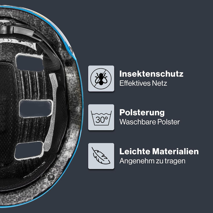 uvex kid 3 - robuster Fahrradhelm für Kinder - individuelle Grössenanpassung - optimierte Belüftung