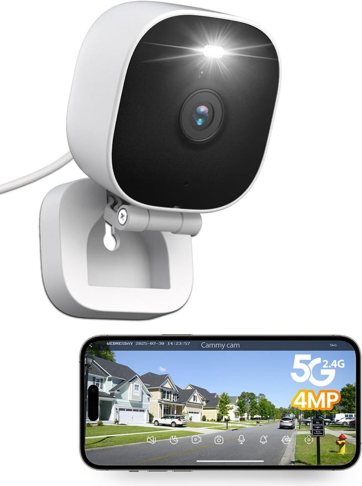 Vimtag 4MP Kamera Überwachungs Aussen, IP66 Wasserdicht, Überwachungskamera Aussen/Innen mit Farbige