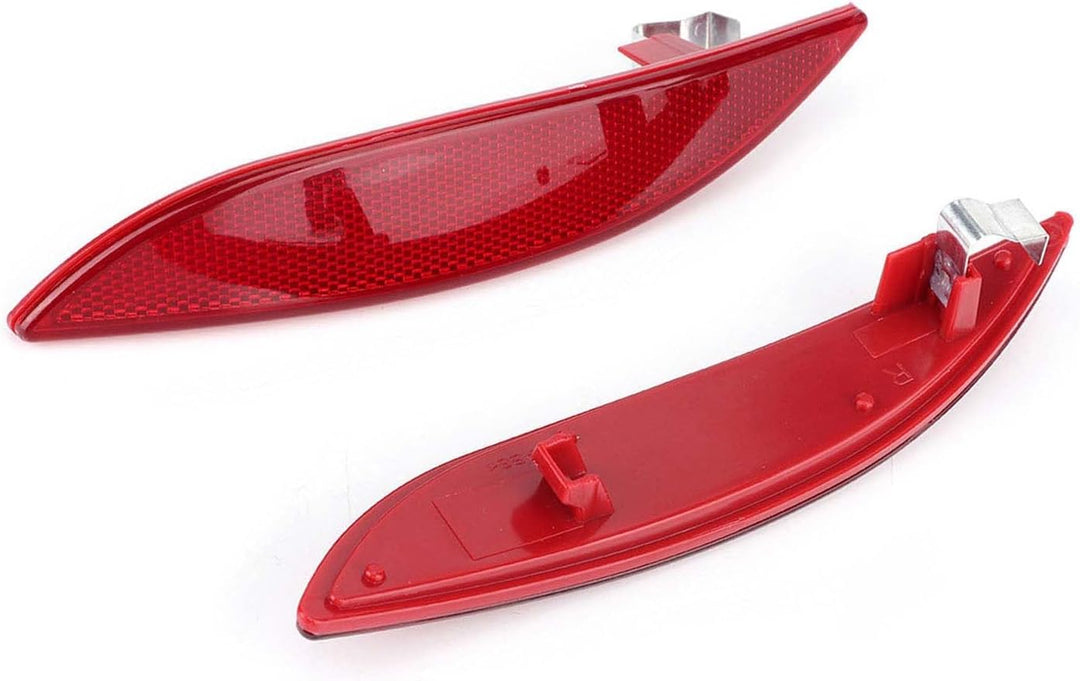 Heckstossstangenreflektor, 265600004R, 2-tlg. Stossstangenreflektorstreifen hinten links und passend