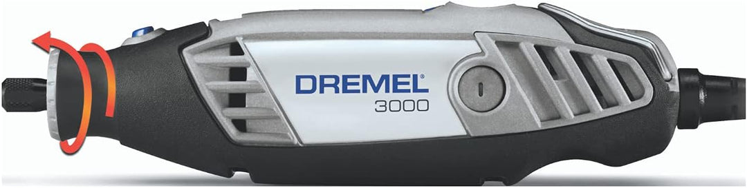 Dremel 3000 Multifunktionswerkzeug - Italienische Version (130W, Set mit 5 Zubehörteilen, Drehzal 10