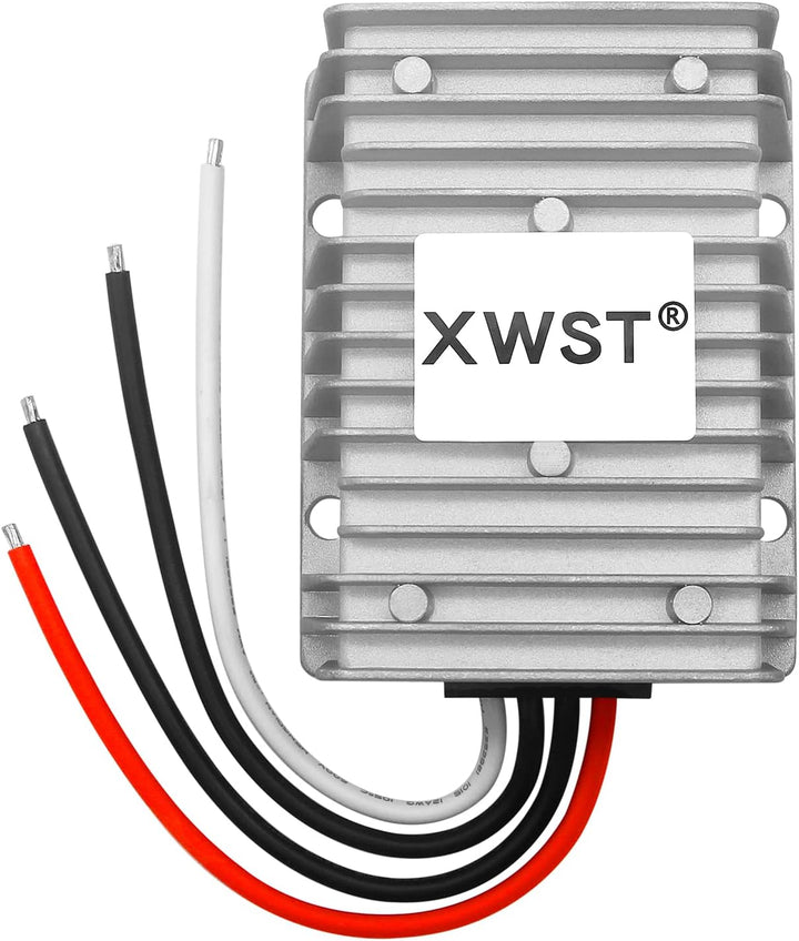XWST DC DC Spannungswandler 24V auf 48V Aufwärtswandler 8A 384W Wechselrichter Auto Netzteil Wandler