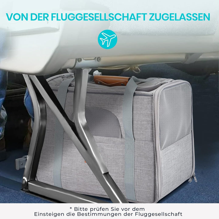 Morpilot Transportbox Katze Katzen transportboxen, Faltbare katzentasche transporttasche, hundetrage