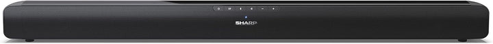 SHARP HTSB100 2.0 Soundbar 75W (USB, Bluetooth, HDMI, Optisch, AUX-In (3,5mm), Breite: 80cm), schwar