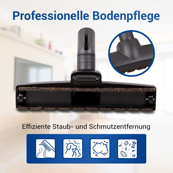 VIOKS Staubsauger Bürste für 35mm RohrØ Ersatz passend für Мiele Bodendüse 7155710 Parquet Twister S