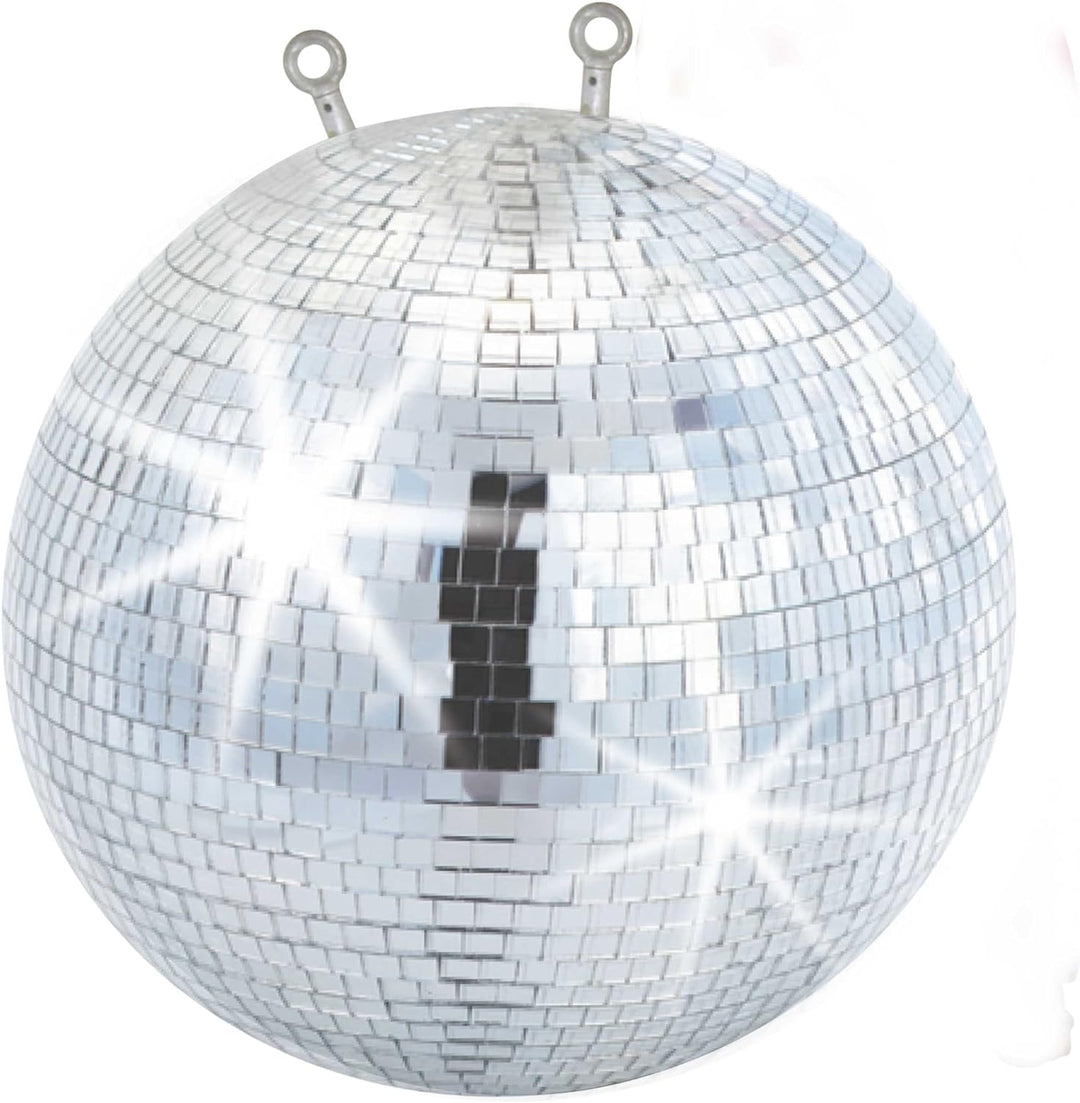 Spiegelkugel mit Sicherheitsöse 30cm - Discokugel - Mirrorball Safety 30cm 30cm silber, 30cm silber