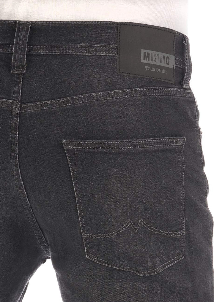 MUSTANG Jeans Herren Stretch Slim Fit Vegas Jeanshose Hose Denim Schwarz Grau Blau 30 31 32 33 34 36