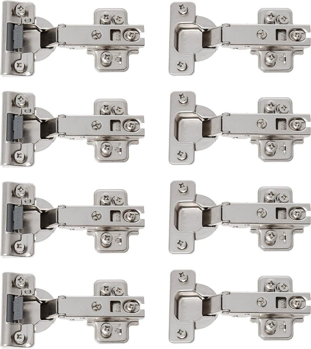 Ikea Komplement 302.145.04 Scharniere mit Absenkautomatik, 8 Stück