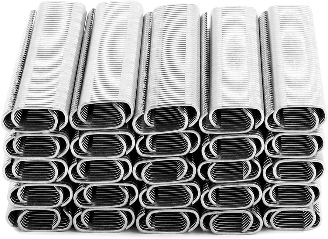 QWORK® 2500 Stück Hog Ringe für Tierzaunmatratzen, Auto kissen, Pet Käfige, 2500 Stück Hog Ringe