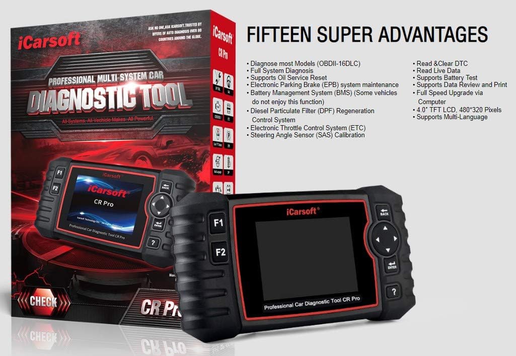 iCarsoft CR Pro PROFI ALL-IN-ONE Diagnosegerät