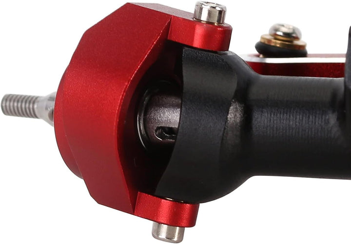 INJORA RC Achse Vorder CNC Aluminium mit 13T Schneckengetriebe für Axial SCX24 Deadbolt C10 JLU Glad