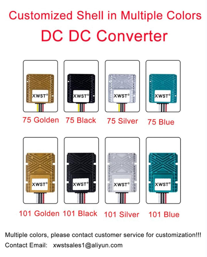 XWST DC DC Spannungswandler 5-11V 5V6V7V8V9V10V11V auf 12V Aufwärtswandler 10A 120W Wechselrichter A