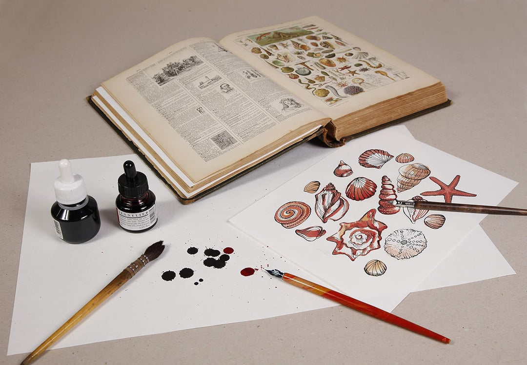 Clairefontaine 975400C - Ries mit 100 Blatt Löschpapier, DIN A4, 21x29,7 cm 250g, 1 Ries, weiss A4 (