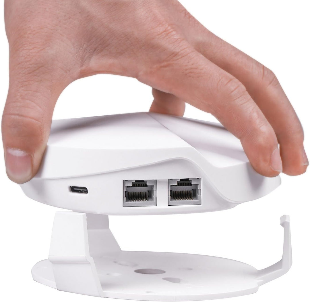 Holaca Wand Halterung für TP-Link Deco m5 Ganze Home Mesh Wifi System, Robuste Wandhalterung Obergre