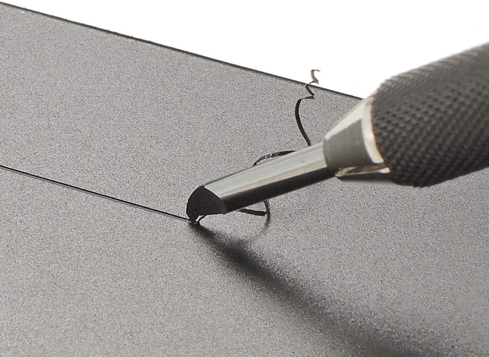 Tamiya 300074136 Gravurklinge 0,2mm / 2mm Schaft/L.25mm