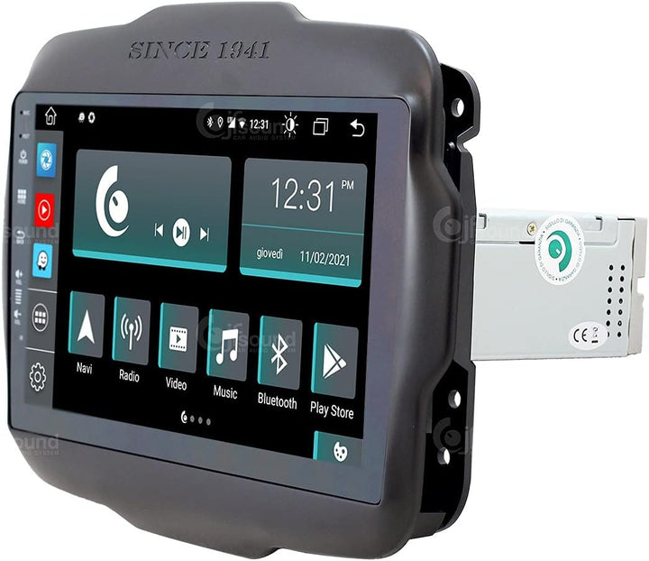 Costum fit Autoradio für Jeep Renegade Android GPS Bluetooth WiFi Dab USB Full HD Touchscreen Displa