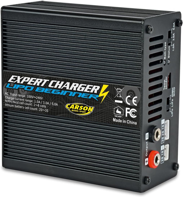 Carson 500606064 Expert Charger Beginner 1/3/5A
