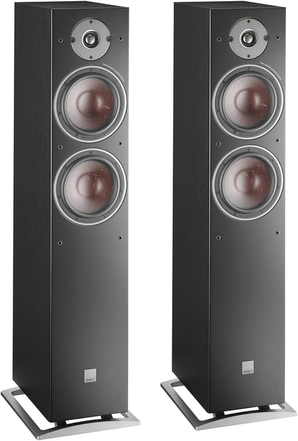DALI Oberon 7 Standlautsprecher Paar - Hochwertige HiFi-Akustik mit beeindruckenden Tiefen, klaren H