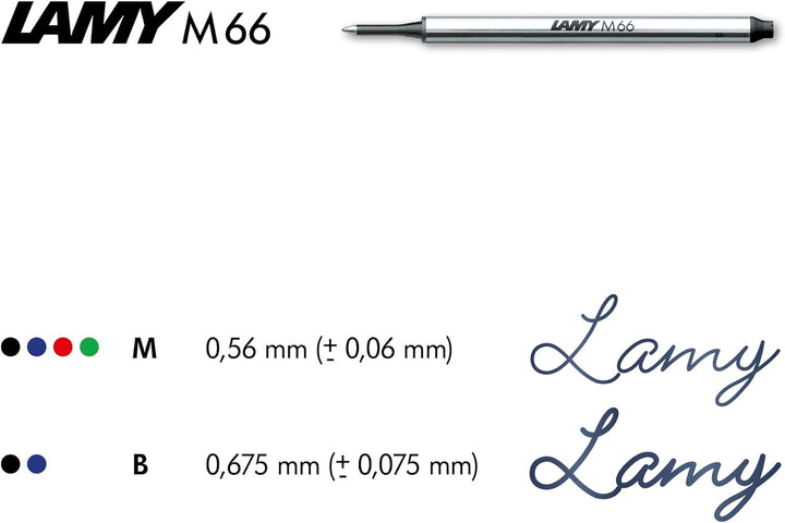 LAMY imporium Tintenroller 392 - Rollpen mit ungewöhnlichem Korpus in mattschwarzer PVD Veredelung u
