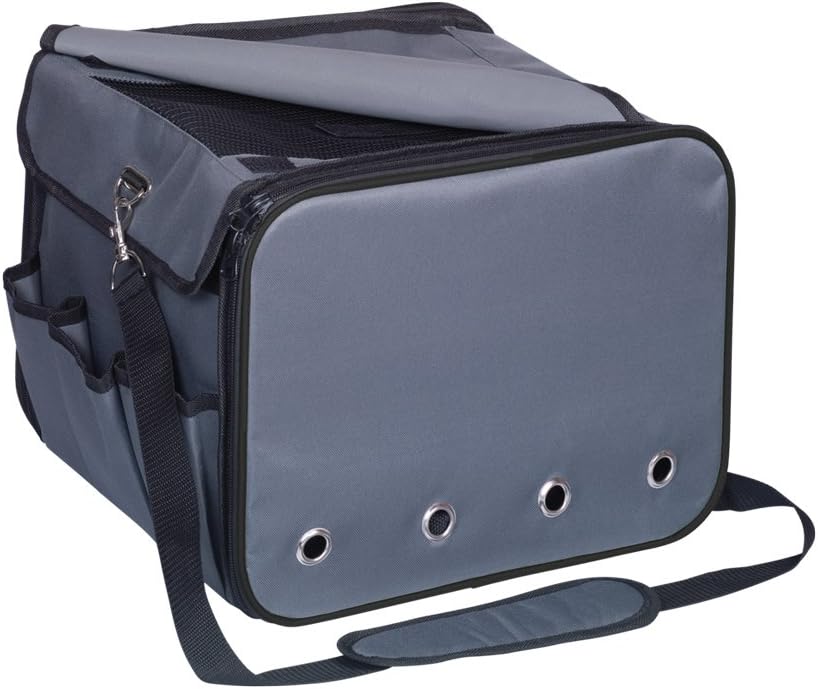 Nobby Autositztasche MERLO, grau 40 x 34 x 30 cm, 1 Stück Grau MERLO, Grau MERLO