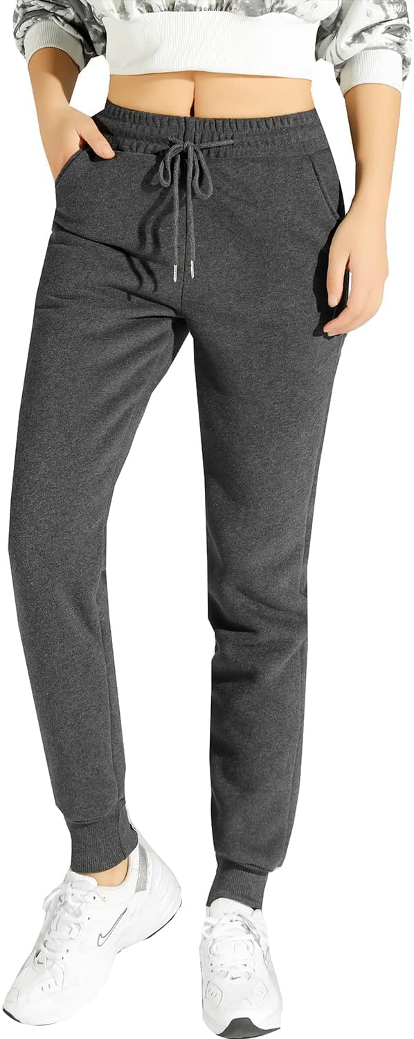 CheChury Jogginghose Damen Winter Warm Thermohose Sherpa Innenfutter Sweathose Gefüttert Sport Hosen