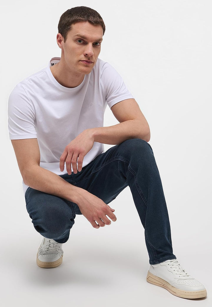 MUSTANG Herren Slim Fit Fit Style Oregon Slim 33 Slim Blau, 33 Slim Blau