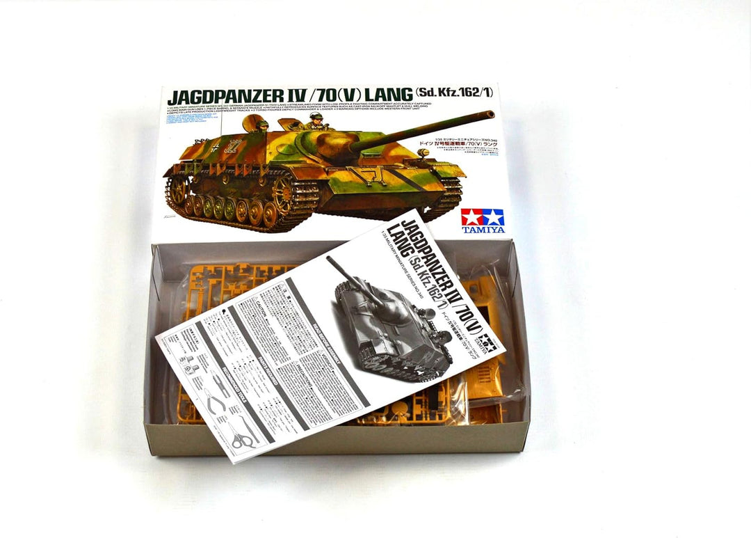 Tamiya 300035340 - 1:35 WWII deutsche Jagdpanzer IV/70 (V) Lang