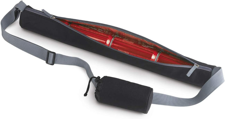 EASYmaxx Dosen-Kühltasche 70cm bis zu 5X 0,5l Dosen isoliertes Kühlfach mit Reissverschluss, Tragegu