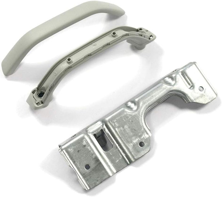 Nachrüstsatz T5 T6 Bus Multivan Haltegriff links A-Säule Griff Angstgriff, perlgrau