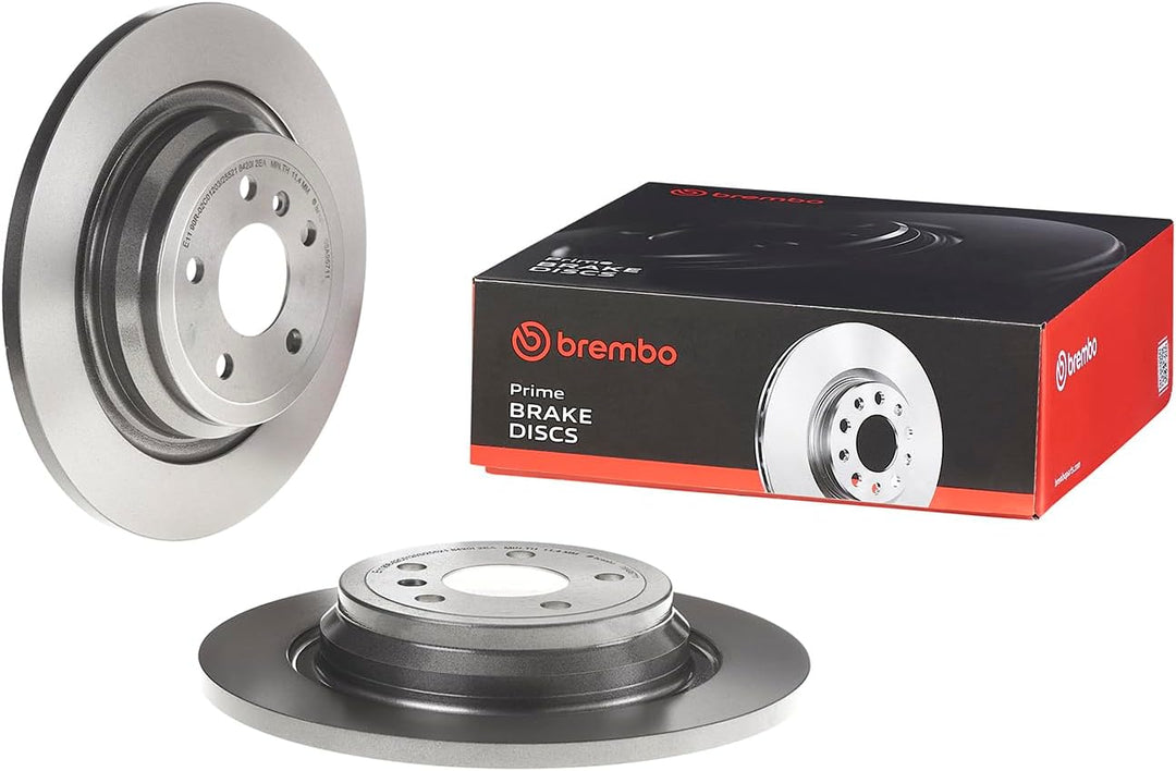Brembo 08.A957.11 Hintere Bremsscheibe mit UV Lackierung, Anzahl 2