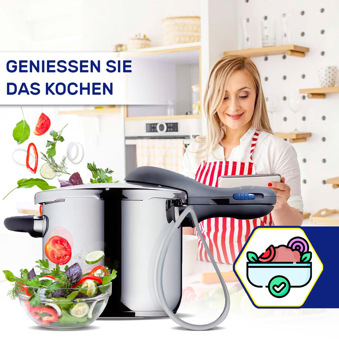 Dichtungsring für WMF Schnellkochtopf Ø 22 cm mit dem Originalcode 60 6855 9990 6068559990 Garantie