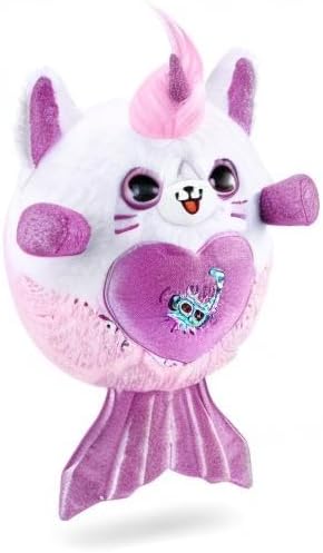 Rainbocorns Mermaidcorn Surprise Serie 7, Meribella Kätzchen, von ZURU, 28 cm Plüschtier, Meerjungfr