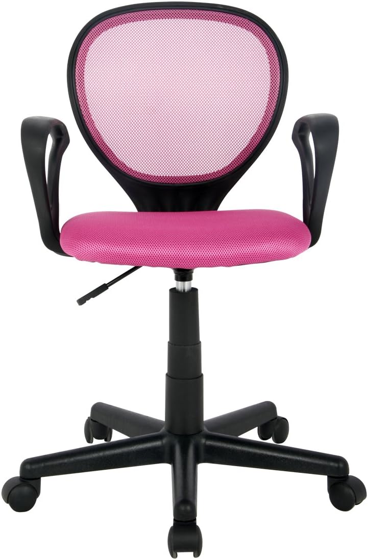 SixBros. Bürostuhl,Schreibtischstuhl, Drehstuhl für’s Büro oder Kinderzimmer, stufenlos höhenverstel