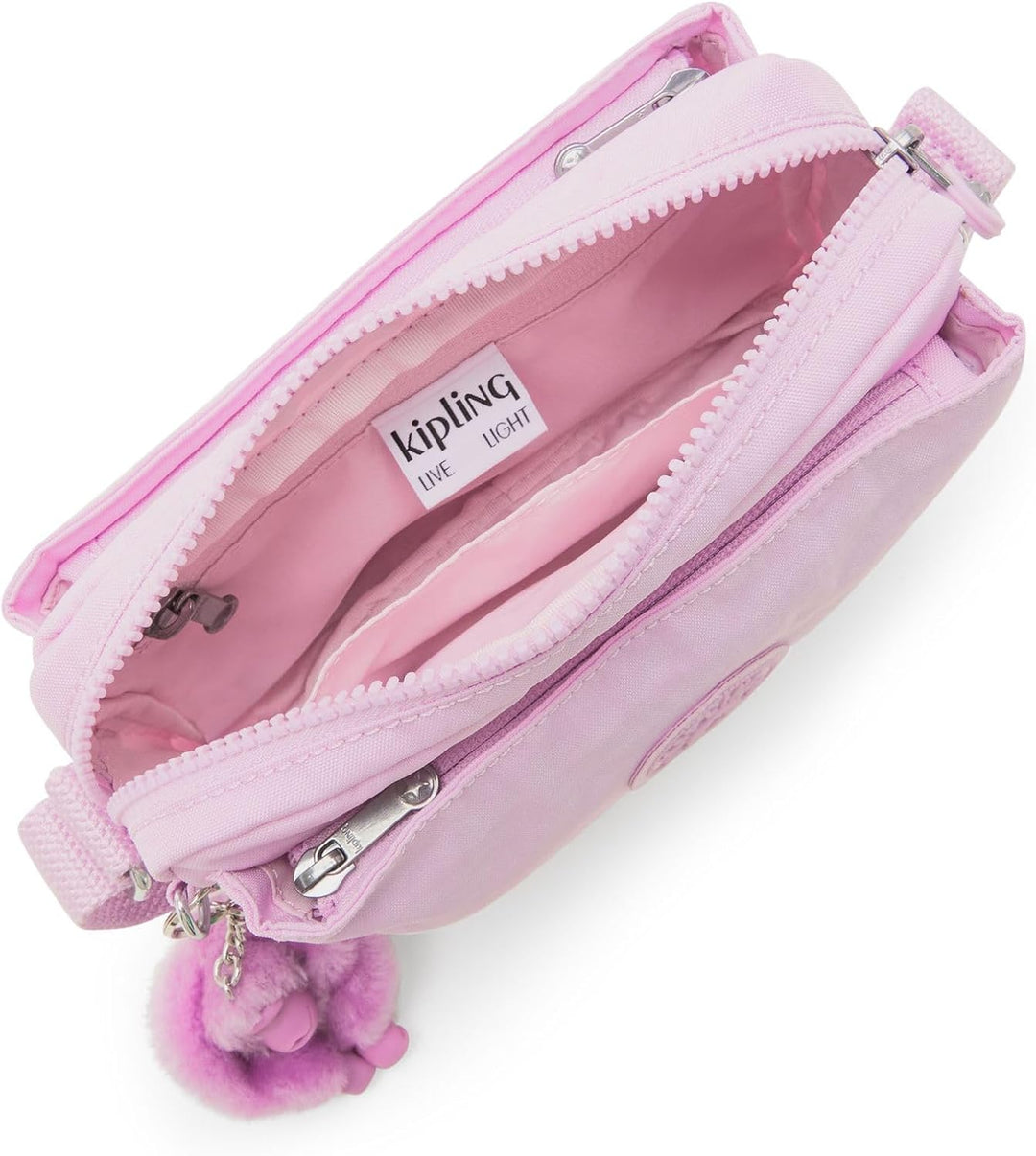 Kipling ABANU Kleine Umhängetasche Blooming Pink, Blooming Pink