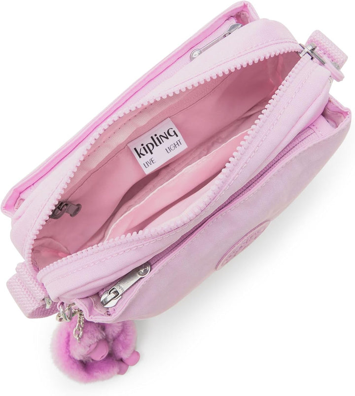 Kipling ABANU Kleine Umhängetasche Blooming Pink, Blooming Pink